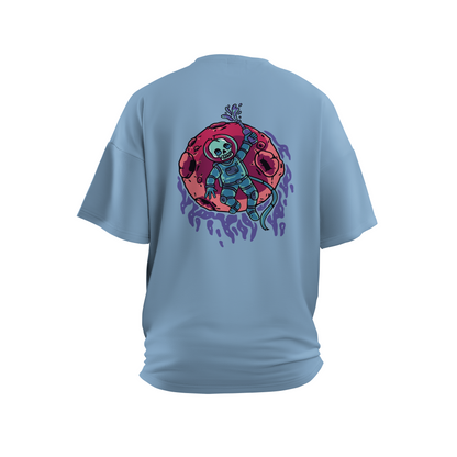 Cosmic Skull Voyager Oversized Tee