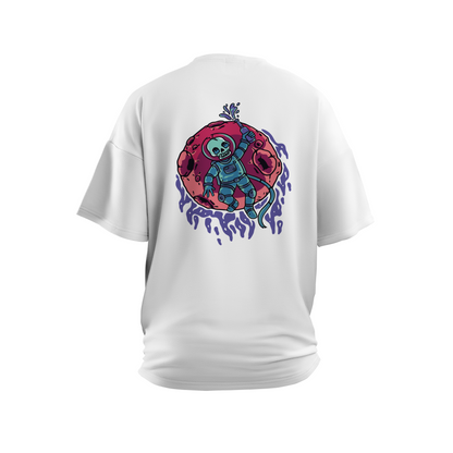 Cosmic Skull Voyager Oversized Tee